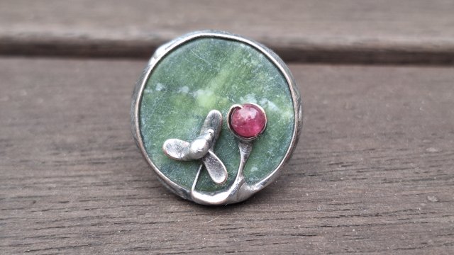 Ogródek - pierścionek regulowany