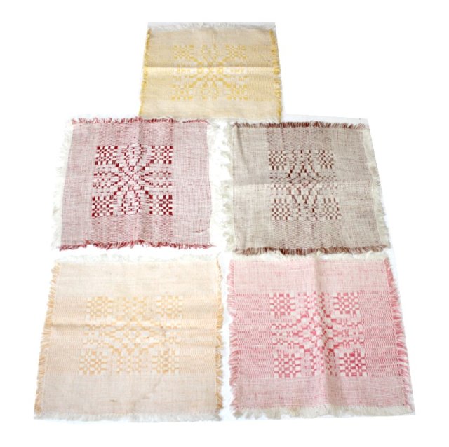 LNIANE RETRO serwetki PRL 5szt