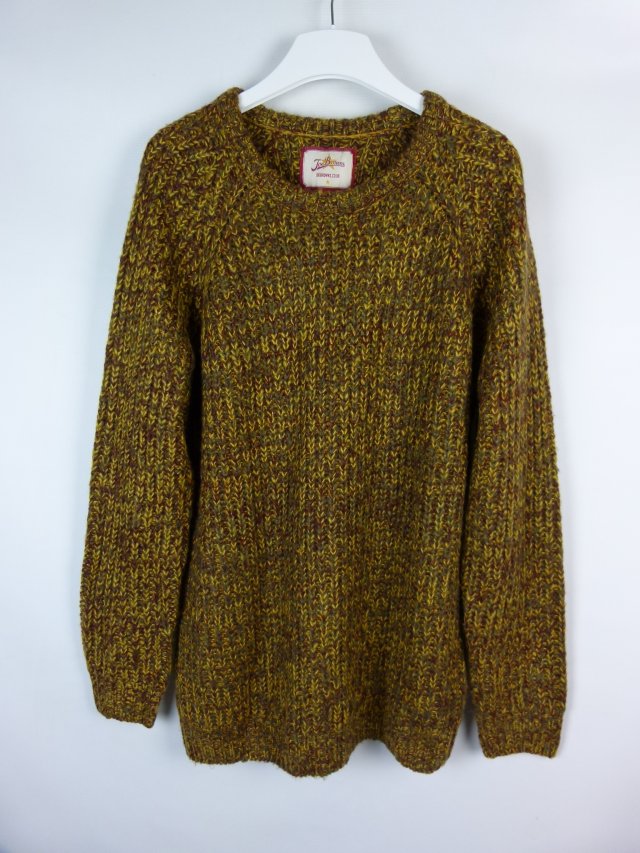 Joe Browns grubszy sweter melanż akryl / L