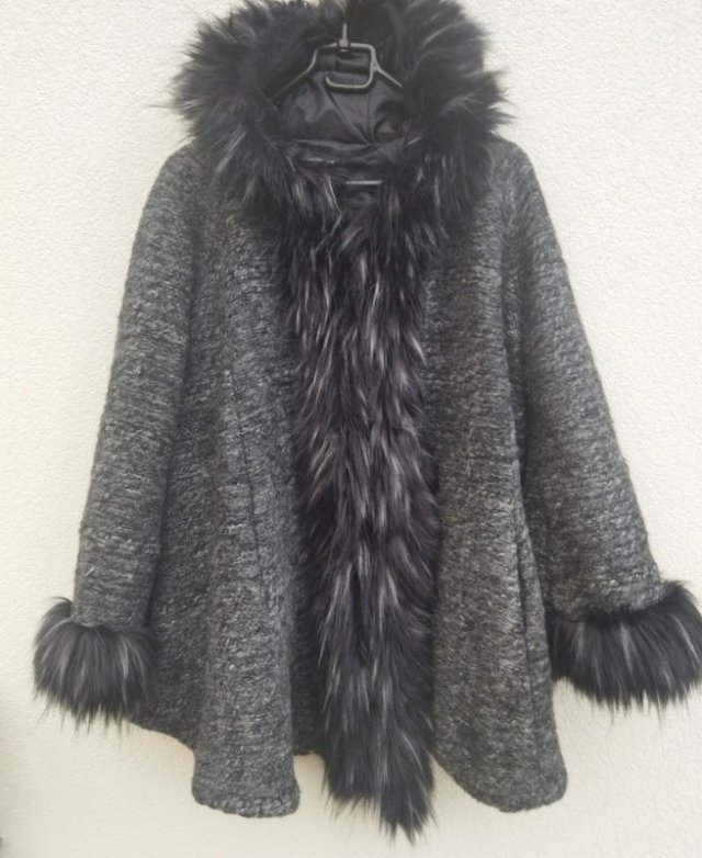 MADE IN ITALY - WEŁNIANA KURTKA