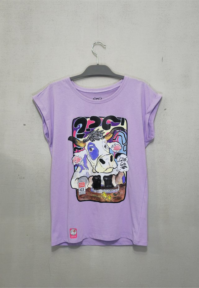 T-shirt KROWA MIŁKA (WOMAN M)