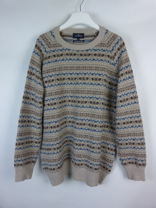 Blue Harbour Marks & Spencer wełniany sweter lambswool rich / XL