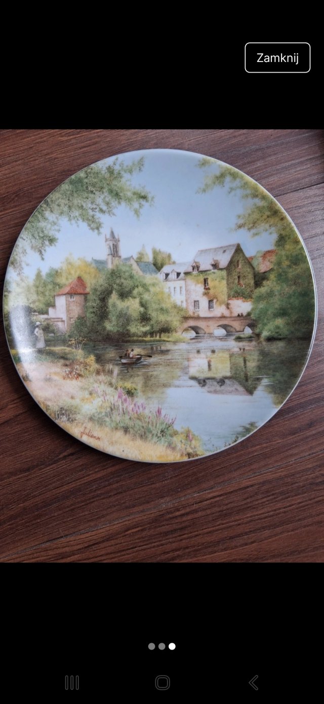 Talerz kolekcjonerski Michael Julien