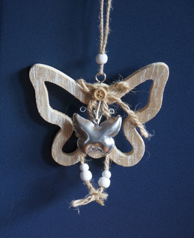 Dwa motyle - zawieszki   *23