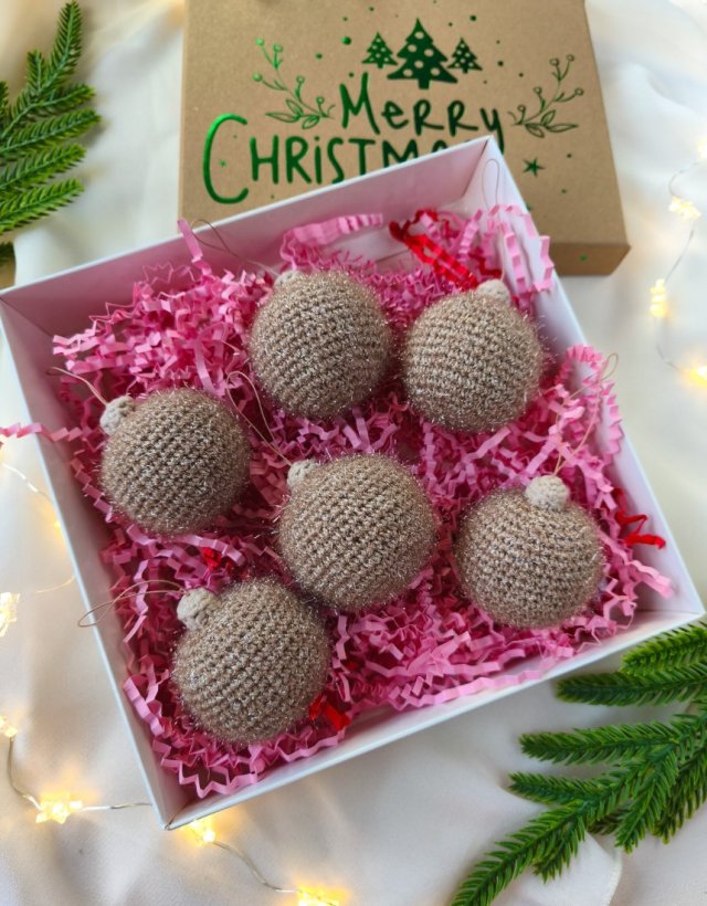 Bombki na choinkę, Ozdoby świąteczne, Zestaw bombek choinkowych