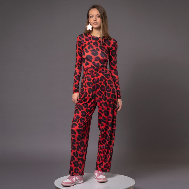 Bluzka basic z długim rękawem - Kate Solar Tropic