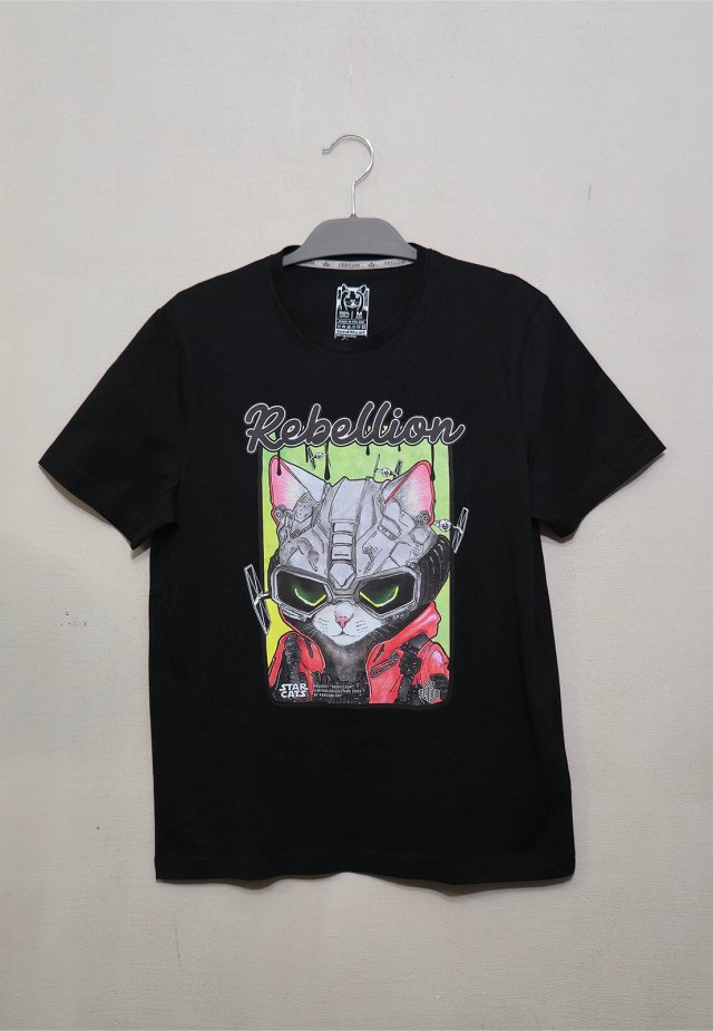 T-shirt REBELLION  STAR WARS (MĘSKA XL) czarna