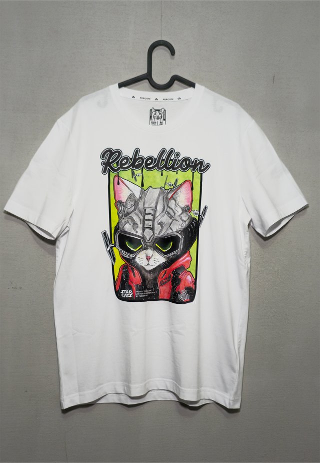 T-shirt REBELLION  STAR WARS (MĘSKA XL) biała