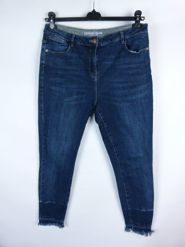 Next skinny jeans spodnie dżins 16 / 44