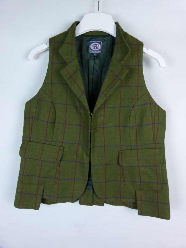 Vilagallo damska wełniana kamizelka wool / 42