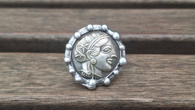 Ave Cesar - pierścionek regulowany