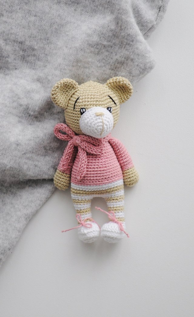 Leniuch - róż/beż