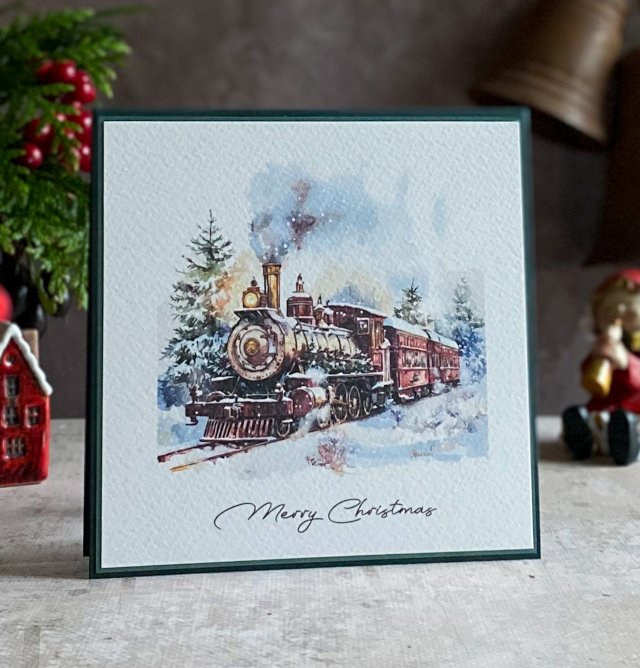 Personalizowana kartka na Boże Narodzenie, BN 34