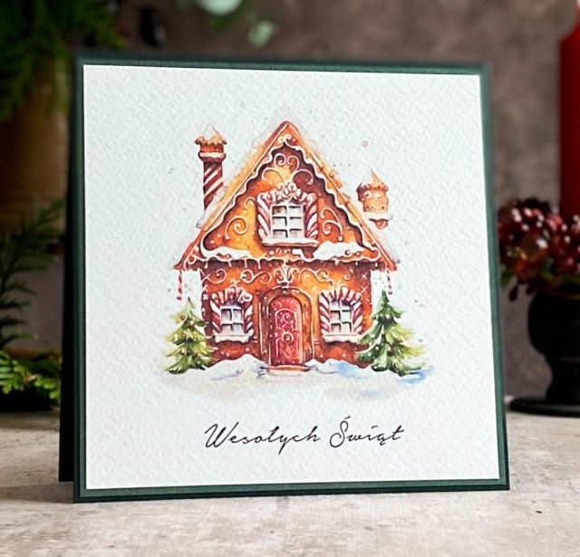 Personalizowana kartka na Boże Narodzenie, BN 50