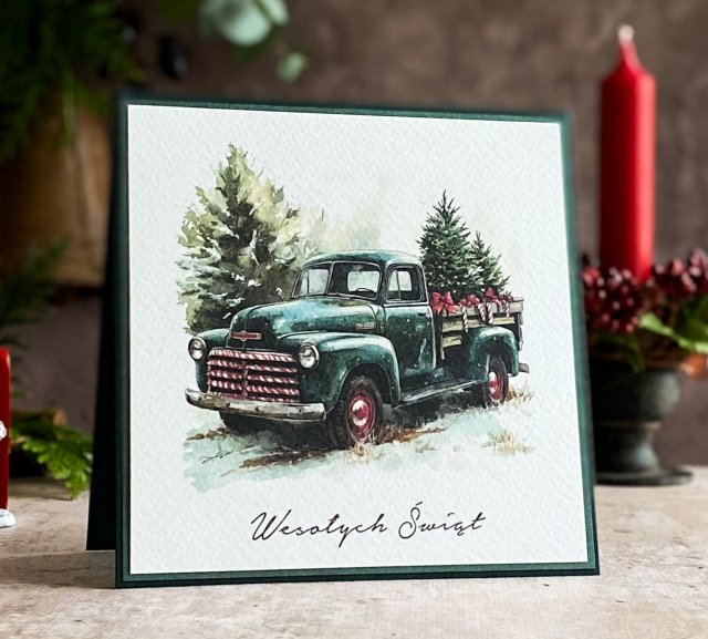 Personalizowana kartka na Boże Narodzenie, BN 58