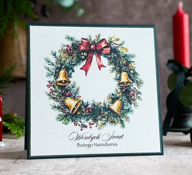 Personalizowana kartka na Boże Narodzenie, BN 27