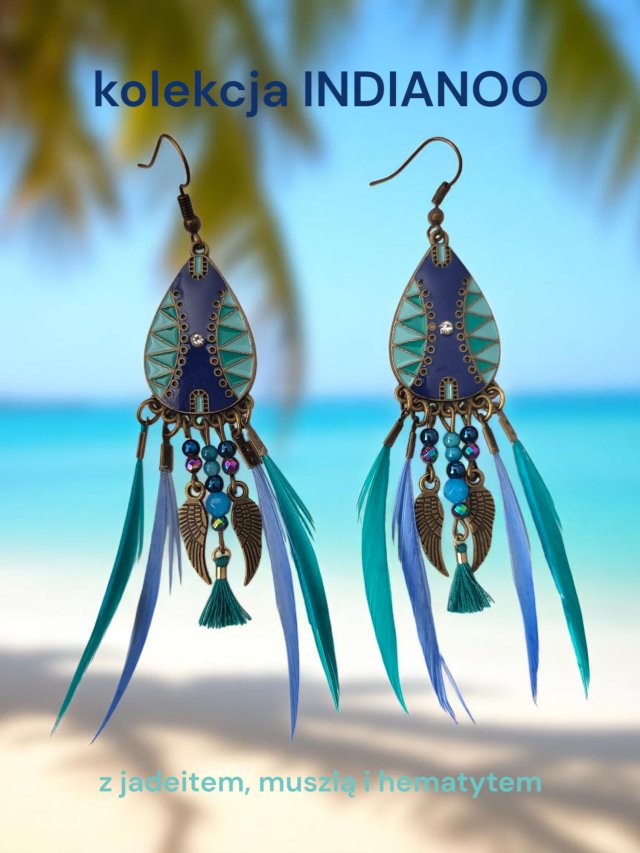 kolczyki nr 14 kolekcja INDIANOO
