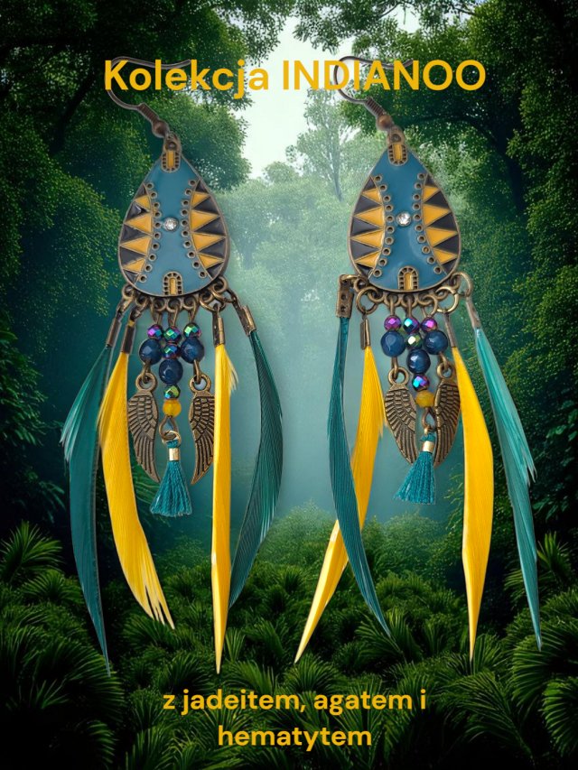 kolczyki nr 11 kolekcja INDIANOO