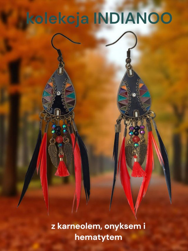 kolczyki nr 12 kolekcja INDIANOO