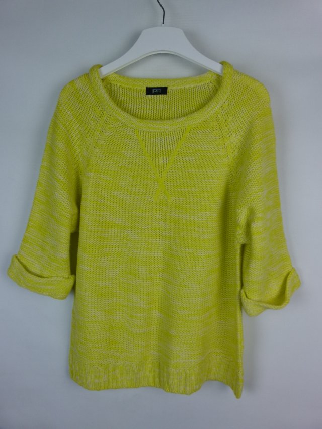 F&F neonowy  sweter  rękawy do łokcia / 14
