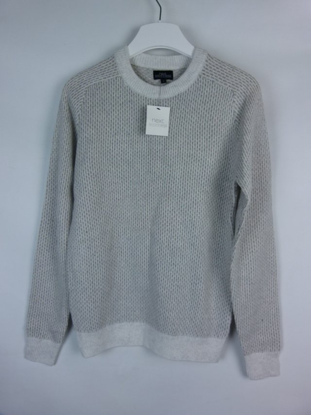 Next męski sweter akryl wełna / S z metką
