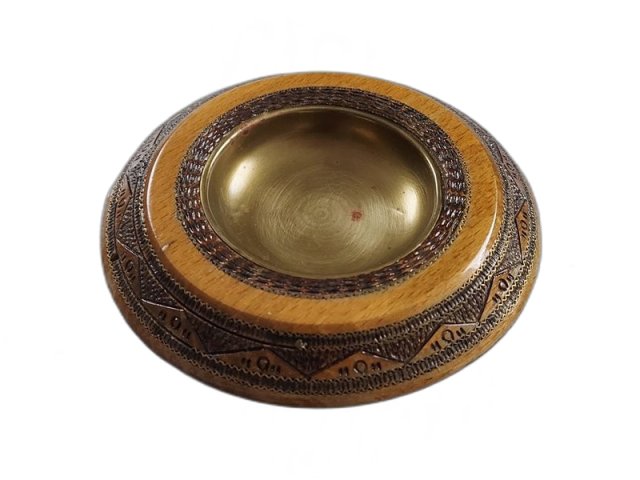 Popielniczka drewniana