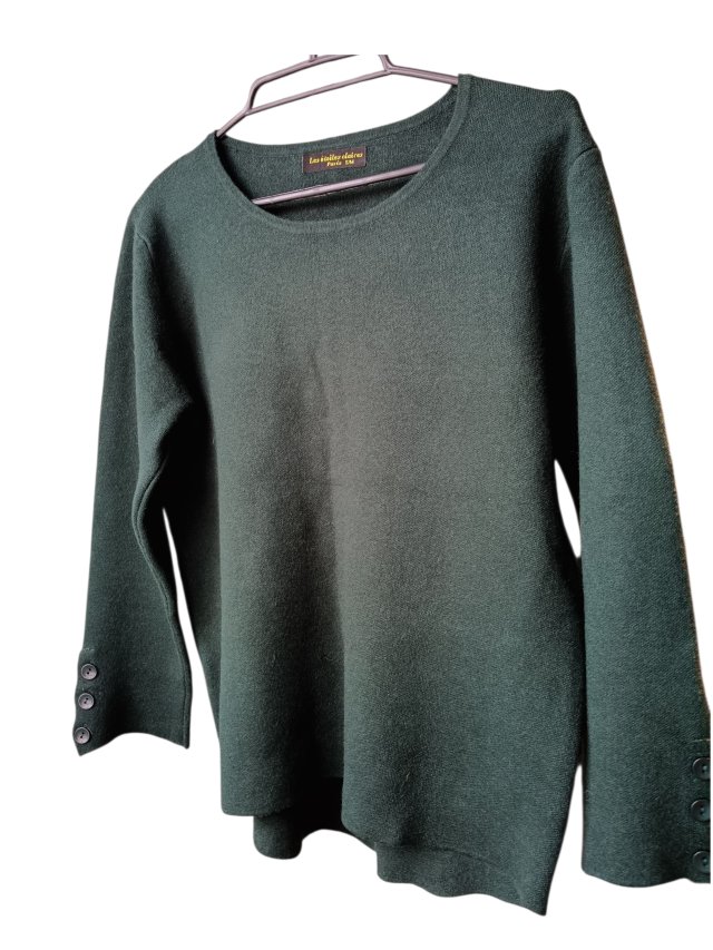 Les Étoiles Claires Paris – sweter merino & kaszmir - S/M (luźny krój