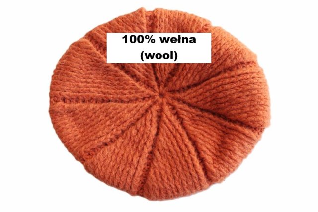 exclusive beret 100% WEŁNA