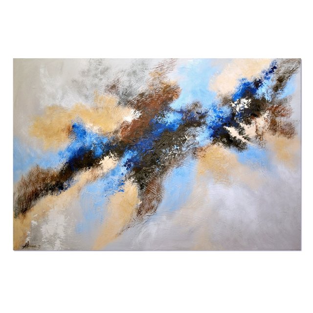 Aurora 5, abstrakcja nowoczesny obraz do salonu