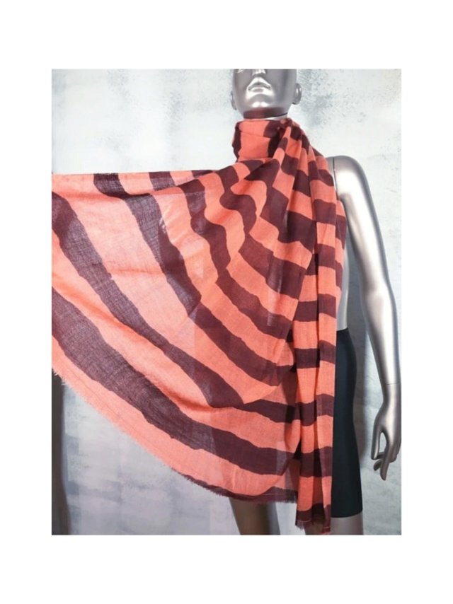 Wielki dzianinowy szal unisex