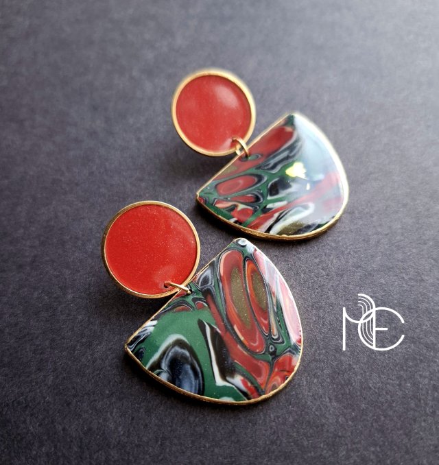 zieleń w czerwieni no3