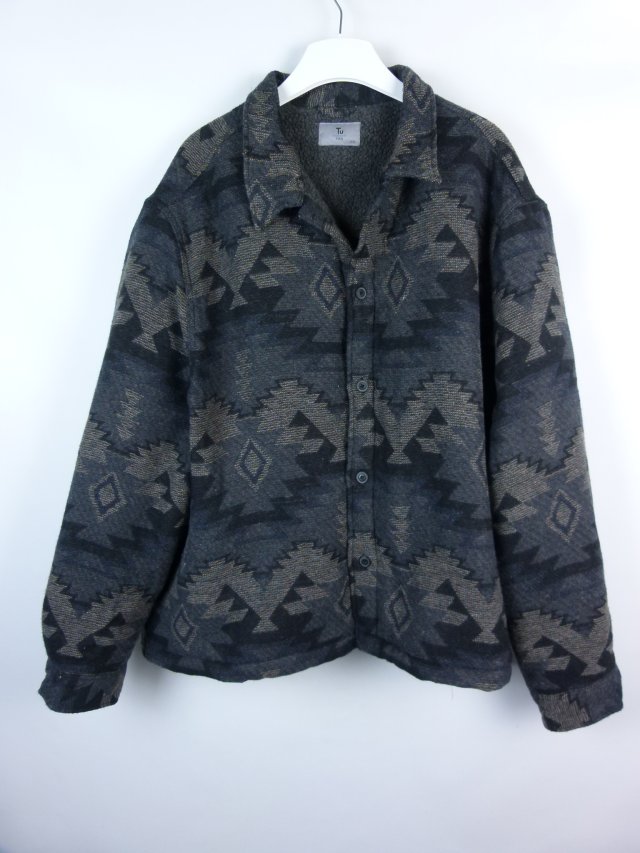 TU lekko ocieplana koszulowa męska kurtka / 3XL