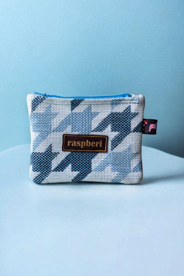 Portfelik etui na klucze 2w1 w pepitkę