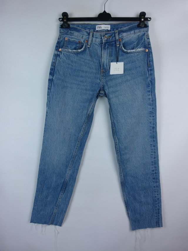 Zara - The Cigarette skinny jeans z metką / 36