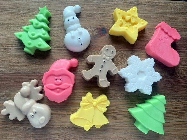 10 x Mydło świąteczne mydła prezenty mydełka