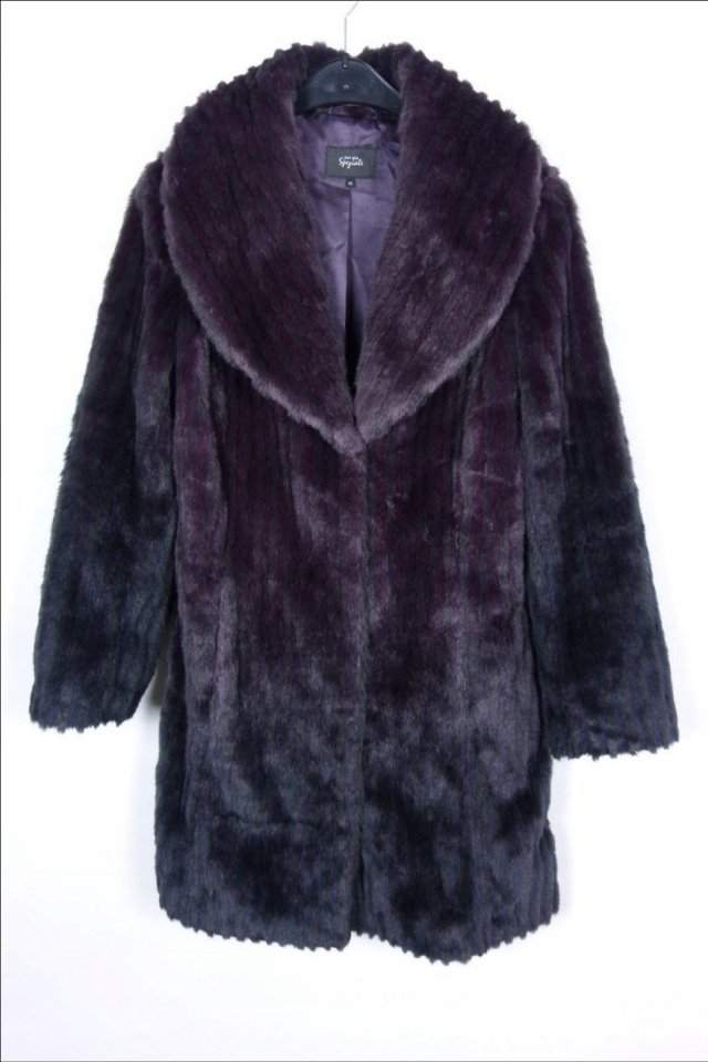 Per Una płaszcz sztuczne futerko / M
