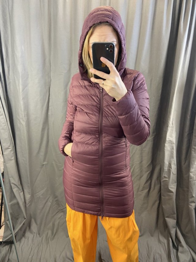 z naturalnym pierzem pikowana