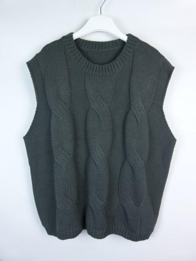 Cider swetrowa kamizelka sweter akryl / 4XL
