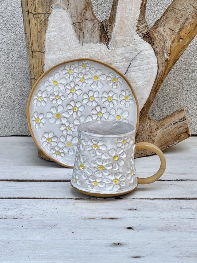 Zestaw śniadaniowy w anemony