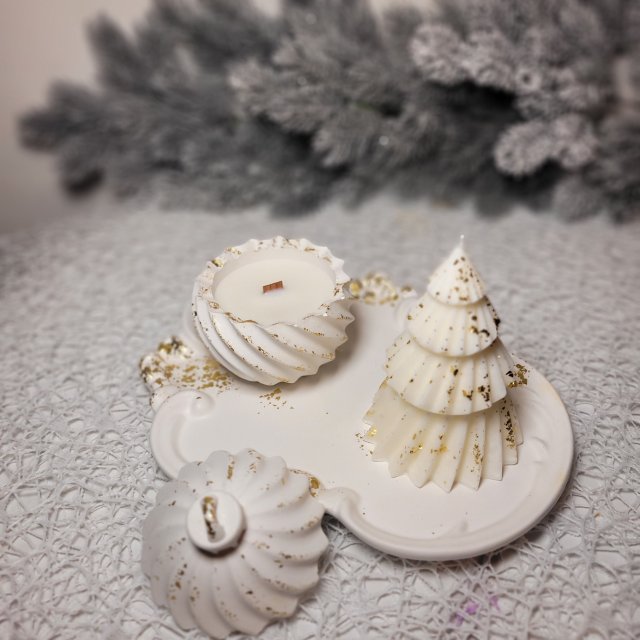 Zestaw dekoracyjny Świec