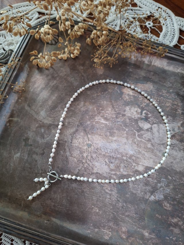 Choker perły słodkowodne