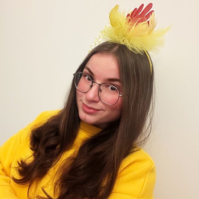 Opaska kurczak, opaska grzebień kurki, opaska kogucik, kostium kurczaczka dla dziecka