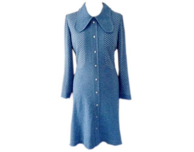 VINTAGE dzianinowa sukienka