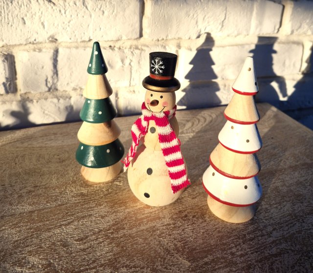 Zestaw figurek świątecznych