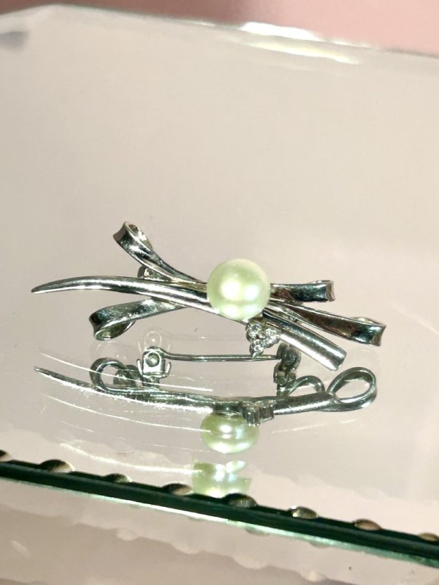 ❦❦ naturalna perła w srebrze ❦❦