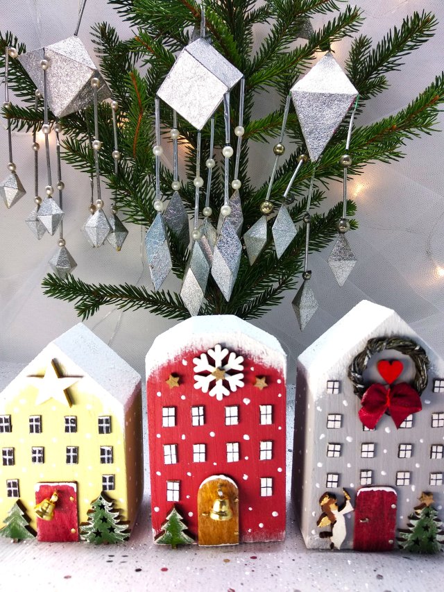 Domki śnieżne - to symbol ciepła i rodzinnych chwil.