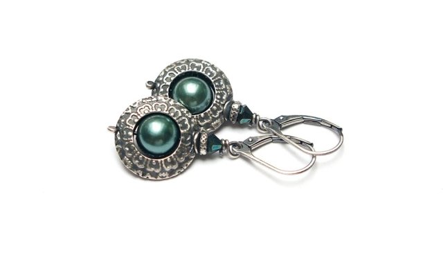 Oczka  /grynszpan/  - kolczyki