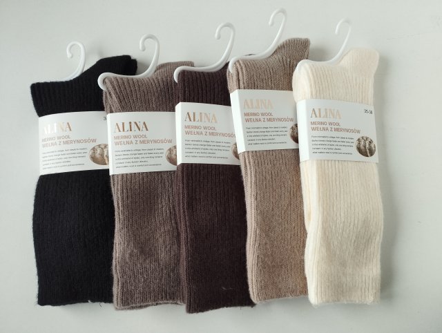 5 x Skarpetki Merino 35-38