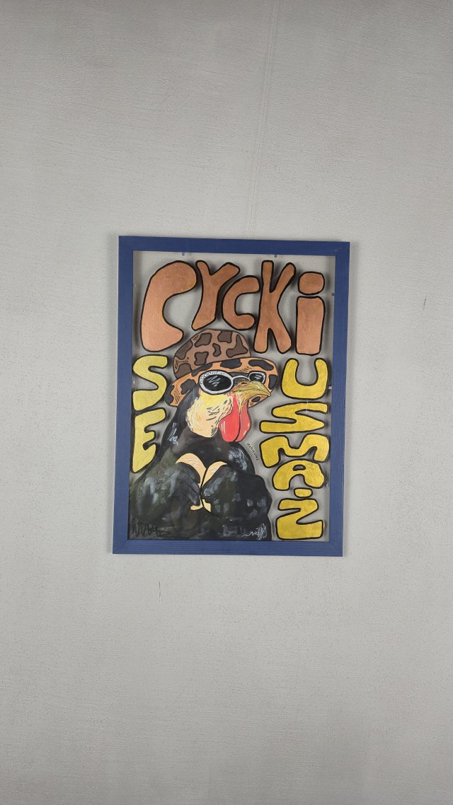 Obraz - CYCKI SE USMAŻ - A3