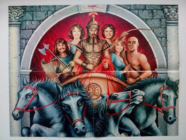 PLAKAT VINTAGE DSCHINGHIS KHAN